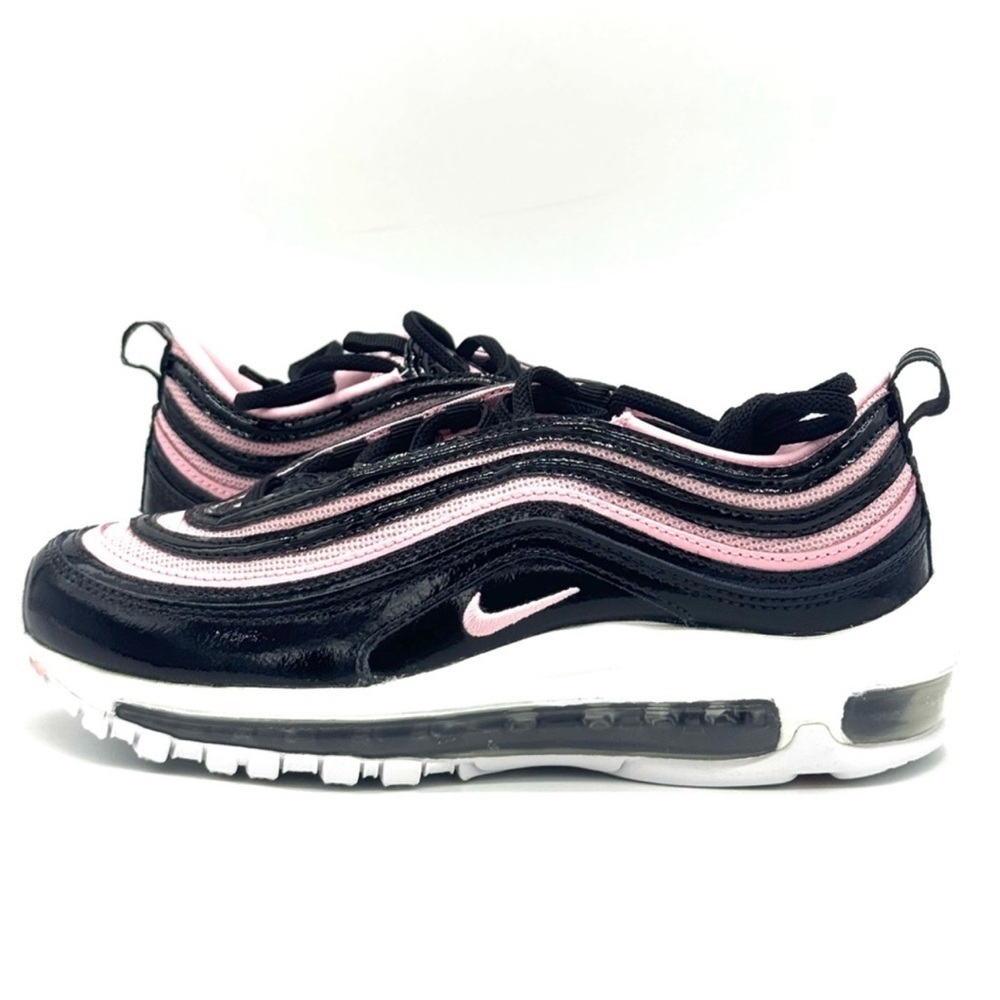 Women's Nike Air Max 97 - Med Soft Pink/ Black Platinum - Picture 2 of 9